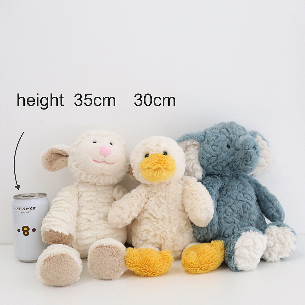 Super Soft Baby Appease Toy Dog Duck Sheep Stuffed รูปที่ 7
