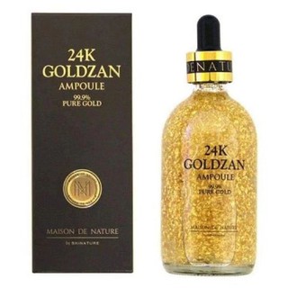 เซรั่มทองคำ แท้ 24K GOLDZAN AMPOULE 99.9% Pure Gold