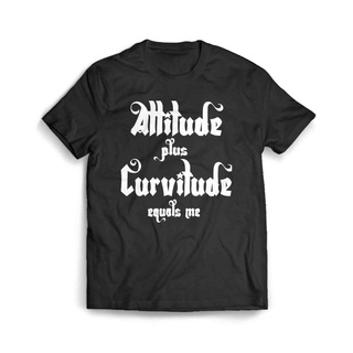 เสื้อผ้าผชเสื้อยืด พิมพ์ลาย Attitude Equa Me สําหรับผู้ชายS-5XL