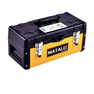 🧰🛠(ถูกที่สุด) กล่องเครื่องมือ Matall PRO TSBG 16", 19.5", 23" นิ้ว สีดำ-เหลือง กล่องเครื่องมือช่าง