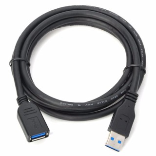 USB 3.0 Male To Female 1.5M Extension Data Cable (Black) and Blue 3M,5M,10M M/F