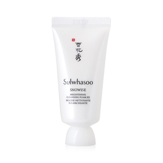 sulwhasoo snowise brightening cleansing foam 30ml (8806390597296)