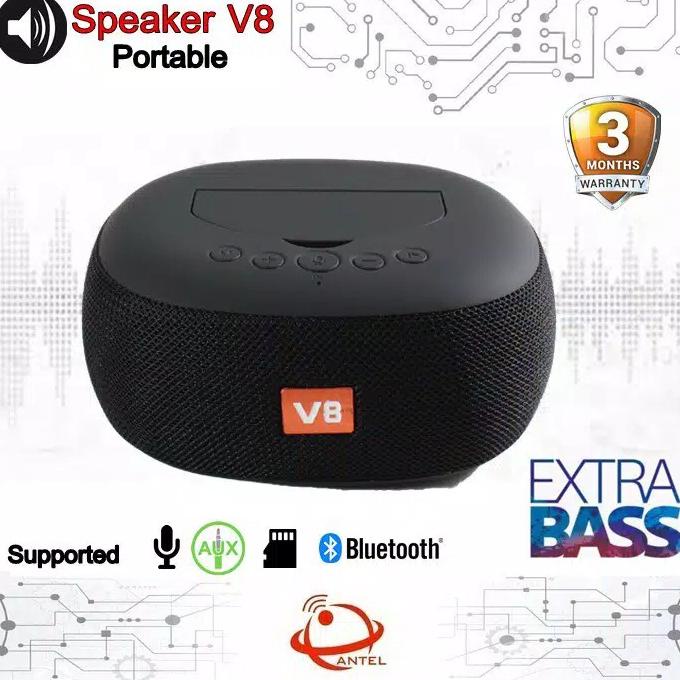 Jbl V8 กล่องดนตรีลําโพงบลูทูธ