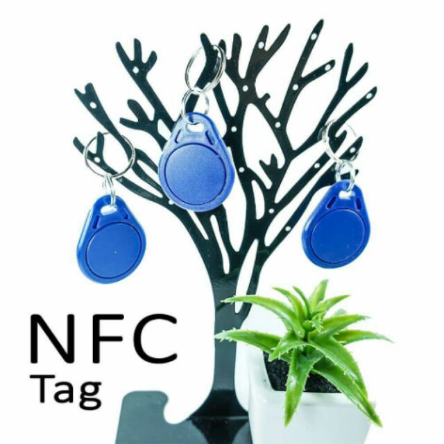 NFC tag keychain