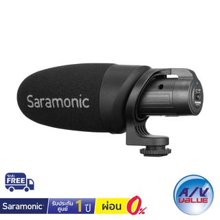 Saramonic CamMic+ - Battery-Powered Camera-Mount Shotgun Microphone ** ผ่อนชำระ 0% **