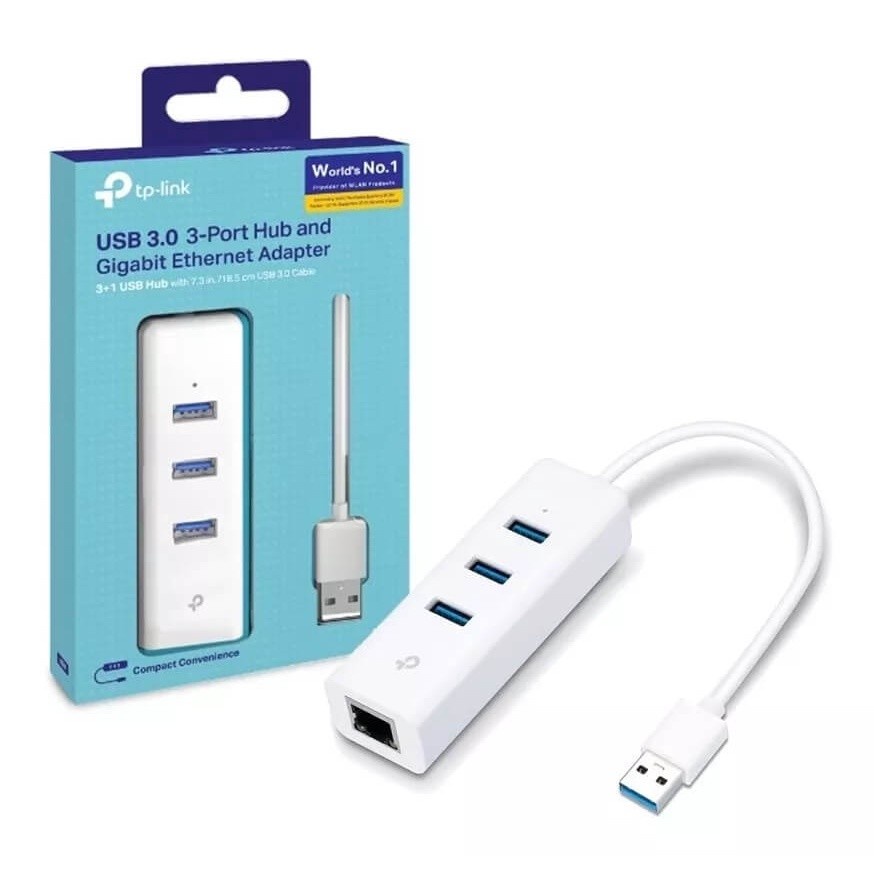 TP-LINK UE330 USB 3.0 HUB 3 Port & 1 Port GIGABIT Ethernet