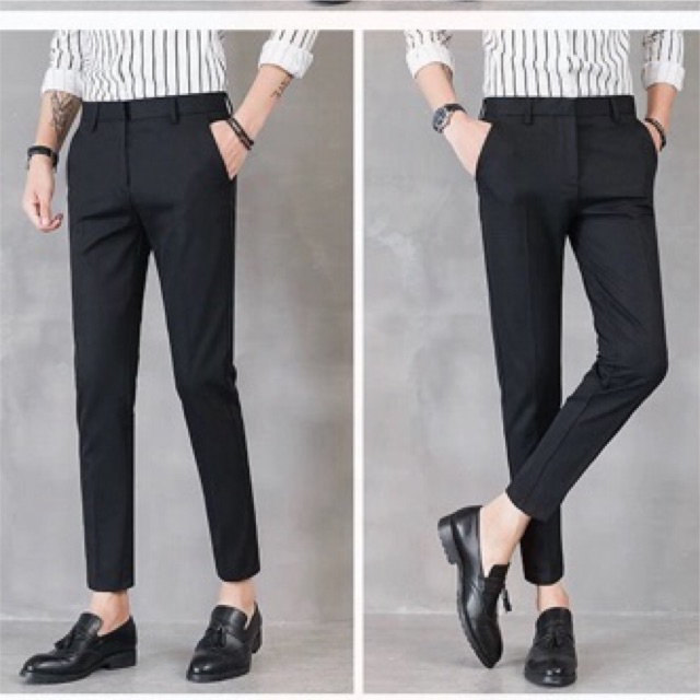 กางเกงขาเต่อเอวสูง ผ้ายืดทรงสวยสไตล์Korea  เอว28-40นิ้ว - รูปที่ 6