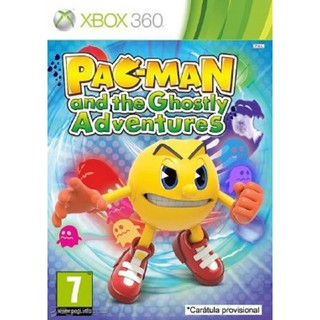 แผ่น XBOX 360 Pac Man and The Ghostly Adventures ใช้กับเครื่องที่แปลงระบบ JTAG/RGH