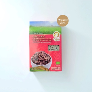 Kamchan 3 Mixed Organic Rice ข้าวกล้องไตรทิพย์ผสมข้าวหอมมะลิอินทรีย์ขนาด 1 กก.