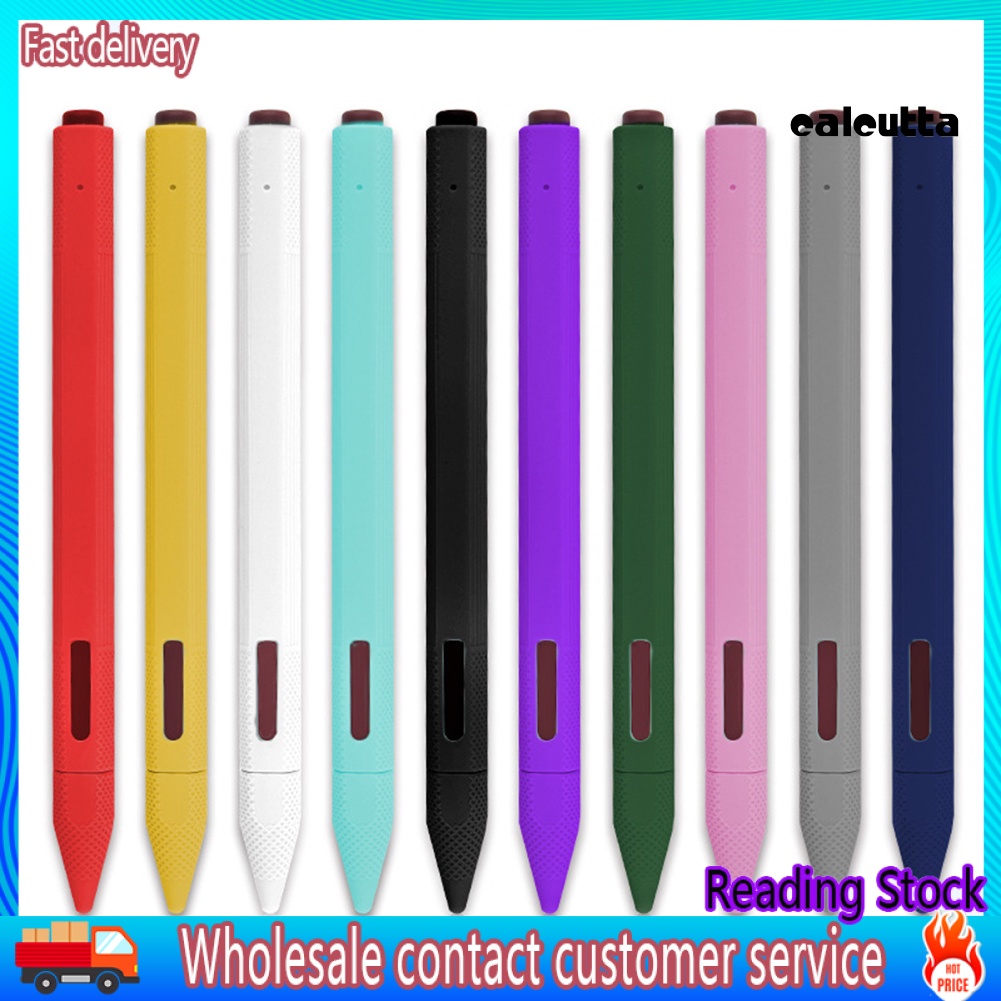 CRX2_Soft Silicone Touch Pen Cover Case Protector Sleeve for Microsoft Surface Stylus