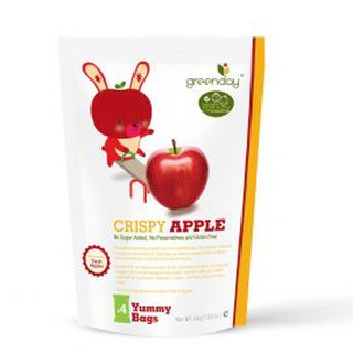 Greenday Crispy Apple 44g กรีนเดย์ แอปเปิ้ลอบกรอบ 44 กรัม