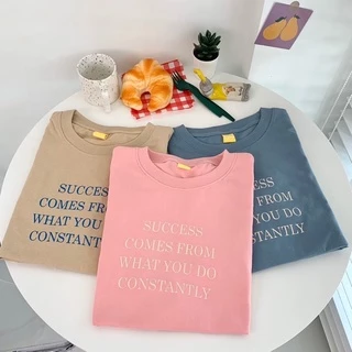 [งานคุณภาพ ไม่มีตำหนิ sale] เสื้อโอเวอร์ไซต์ ผ้าคอตตอน100% [แบบสุ่มลาย]