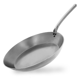 de Buyer - Carbone PLUS - Round Frying Pan ด้ามจับแบบโปร่ง