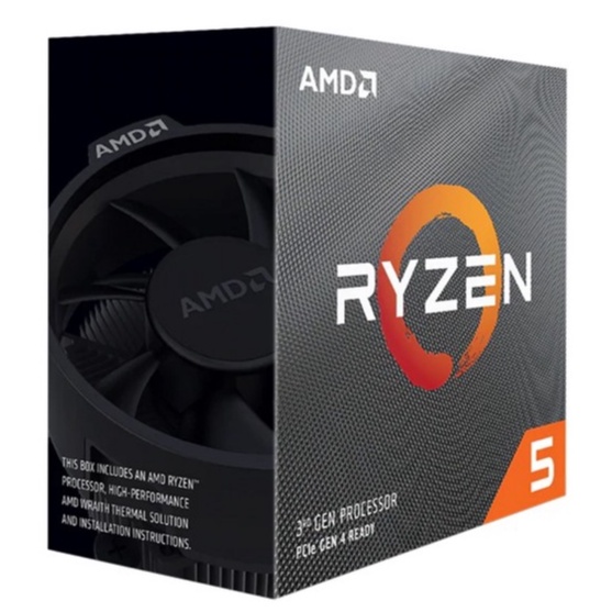 CPU (ซีพียู) AM4 AMD RYZEN 5 3600 3.6 GHzประกัน 3ปี