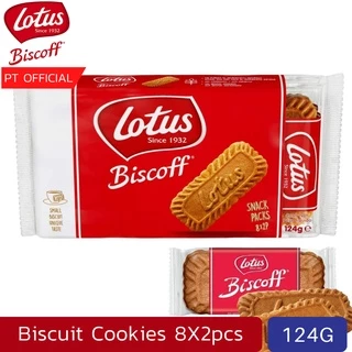 ขนม lotus biscoff Biscuit รสคาราเมล บิสกิตดอกบัว