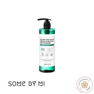 (แท้/พร้อมส่งฉลากไทย) SOME BY MI AHA-BHA-PHA 30DAYS MIRACLE ANCE CLEAR BODY CLEANSER 400G ครีมอาบน้ำรักษาสิว