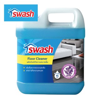 SWASH Floor Cleaner 4000 ml. สวอช น้ำยาทำความสะอาดพื้น 4 ลิตร น้ำยาถูพื้น