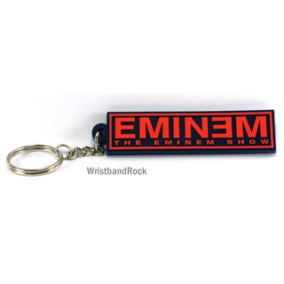 EMINEM พวงกุญแจ ยาง พรีเมี่ยม เอ็มมิเน็ม อีโม ร็อค เมทัล  พร้อมส่ง EMN8