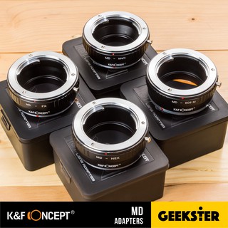 K&amp;F เมาท์แปลง MD MC Minolta Lens Adapter ( MD-FX / MD-NEX / MD-m43 , m4/3 / MD-EOS M , EFM / KF )