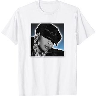 เสื้อยืด พิมพ์ลาย Mary J Blige My Life Portrait สีขาว แฟชั่นยอดนิยม สไตล์เกาหลี คุณภาพสูง