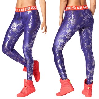 Zumba Wear : Never Stop Shinin Leggings (กางเกงเลคกิ้งออกกำลังกายซุมบ้าและโยคะ)