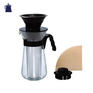 ชุดดริป Hario 02 สีดำ/ drip on ice / HARIO(055) V60 Ice- Coffee Maker