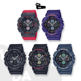 นาฬิกาข้อมือ Casio G-Shock รุ่น GA-140-1A1,GA-140-1A4,GA-140-2,GA-140-4,GA-140-6 สินค้ารับประกัน CMG 1 ปี