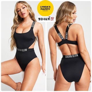 พร้อมส่ง SW4 ชุดว่ายน้ำ Calvin Klein Intense Power Cut Out One Piece Swimsuit จำนวนจำกัด