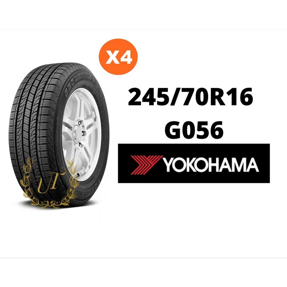 ยางรถยนต์ ขนาด 245/70R16 G056 YOKOHAMA Set 4 เส้น