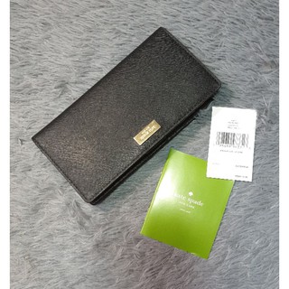 [Used like new] Kate spade stacy มือสอง กระเป๋าสตางค์ แท้ 100% care card ป้ายครบ