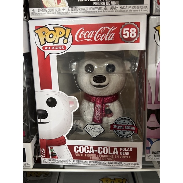 POP! Funko ตัว polar bear Coca-Cola coke โค้ก โคคา โคลา brand Ad icon ของแท้ 100% มือหนึ่ง