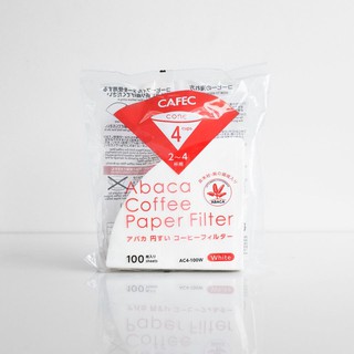 CAFEC Abaca Coffee Paper Filter (2-4 Cups)