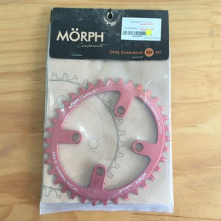 ทักรับโค้ดจ้า[TYROBIKE]- ใบจานแต่ง Morph OVAL 36T XX1 RED 77771304