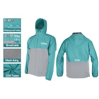 TOTAL แจ็คเก็ตกันน้ำ รุ่น TJCTC2282  ( JACKET WATERPROOF )