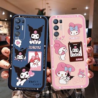 เคสโทรศัพท์มือถือ ขอบสี่เหลี่ยม ลายมายเมโลดี้ สําหรับ OPPO Reno6 Z 5G Reno 5 Pro 4 3 Reno2 Z F A95 5G A76 A96 4G