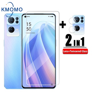 ฟิล์มกระจก กันรอยหน้าจอ ฟิล์มเลนส์กล้องสำหรับ OPPO Reno 8T 4G 8z 5G 8 Pro 7 7z 6 6z 5 4 3 2 2z 2F 10x Zoom