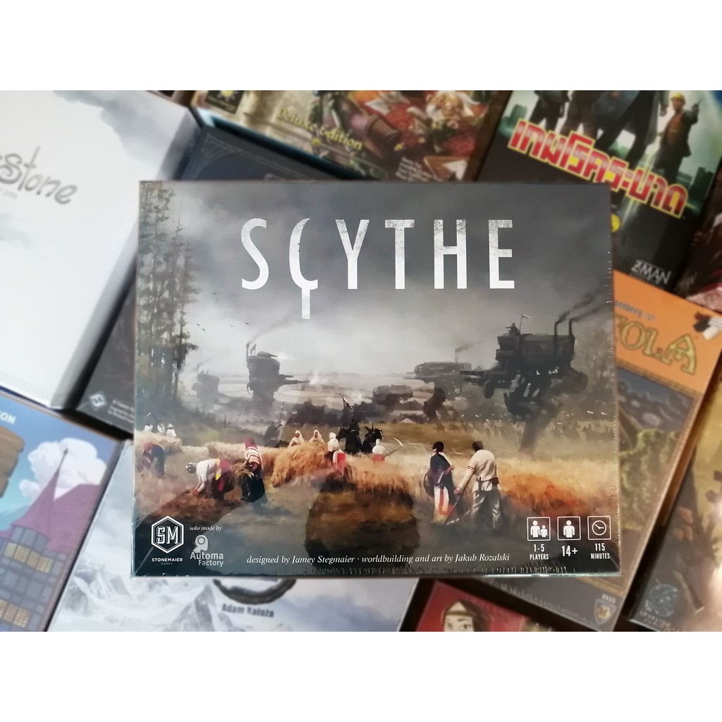Scythe (Board Game) (เล่นคนเดียวได้)