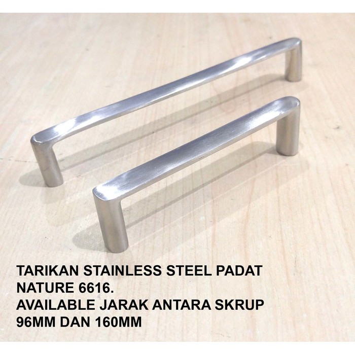 ลิ้นชัก / กระดานดึง 6616 - 160 มม. สแตนเลสที่เป็นของแข็ง