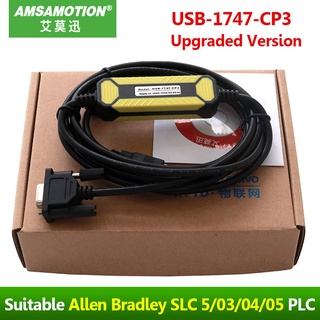 Yy สายเคเบิลโปรแกรมมิ่ง Allen Bradley AB SLC 5 03 04 05 PLC USB-1747-CP3