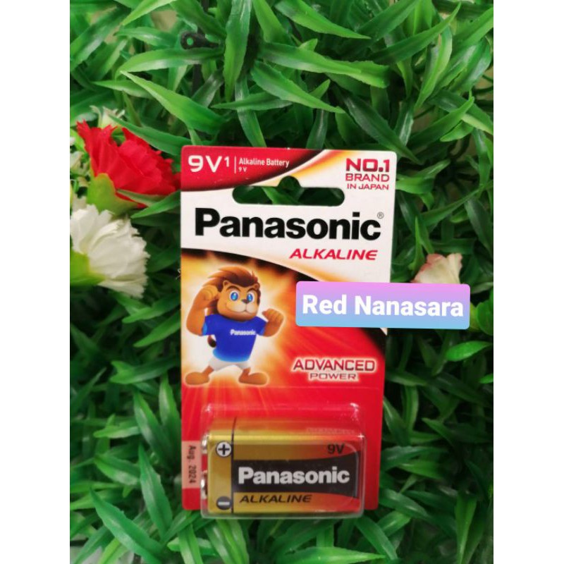 Panasonic alkaline battery ถ่านอัลคาไลน์ 9v รุ่น6LR61T/1B