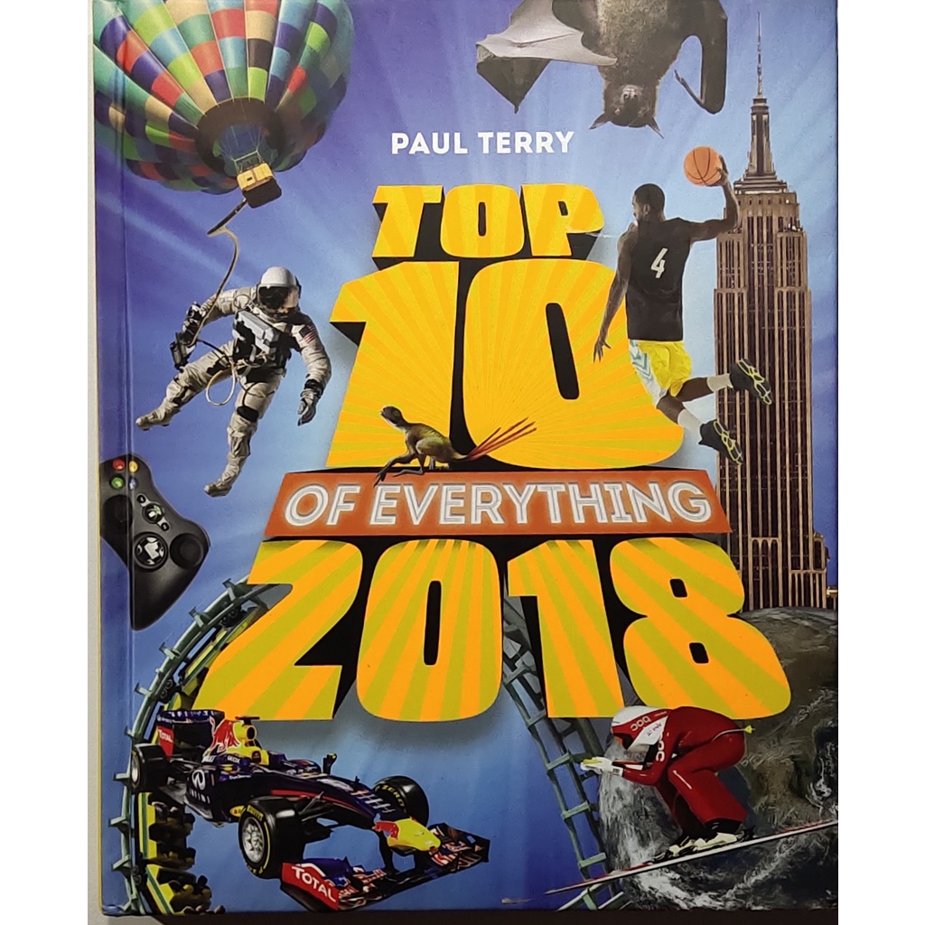 หนังสือ ความรู้ทั่วไป 10อันดับ ภาษาอังกฤษ TOP 10 OF EVERYTHING 2019 304Page