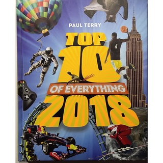 หนังสือ ความรู้ทั่วไป 10อันดับ ภาษาอังกฤษ TOP 10 OF EVERYTHING 2019 304Page