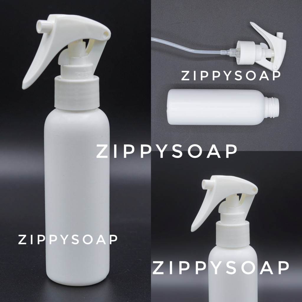 ขวดพลาสติก ขวดขาว+ฟ๊อกกี้ 120 ml 1ชิ้น 005552