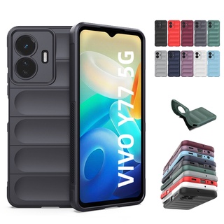 เคสซิลิโคนนิ่ม ป้องกันกล้อง สําหรับ VIVO V25 V25e V25 Pro Y02S Y35 4G Y77 5G 4G VIVOY77