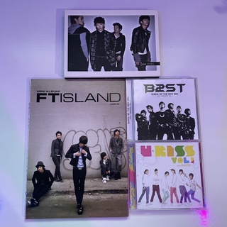 อัลบั้มซีดีเพลงเกาหลี F.T. Island, 2AM, Beast, U-KISS