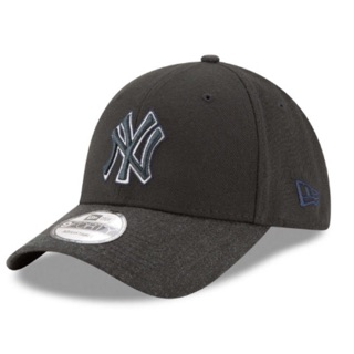 New York Yankees New Era Black/Heathered Black The League 2 9FORTY Adjustable Hat