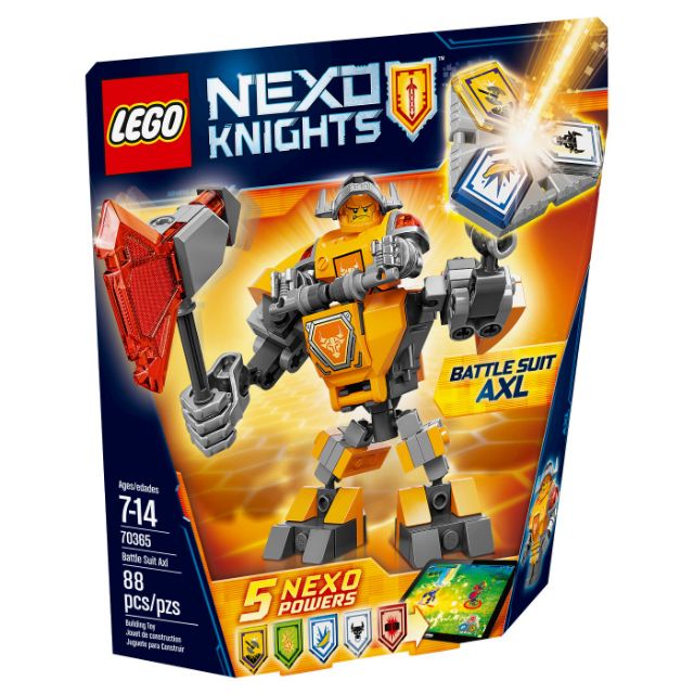 "Sale"LEGO Nexo Knights 70365 Battle Suit Axl เลโก้แท้ 