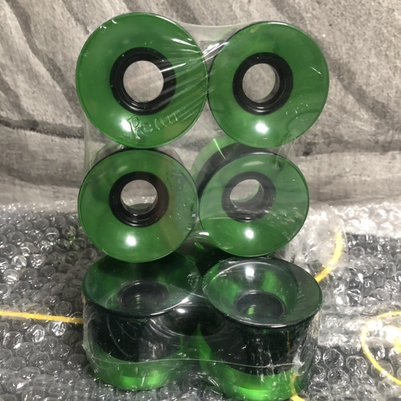 ล้อสเก็ตบอร์ด Penny wheels 60X45mm 80A  จัดส่งจากภูเก็ต surf skateboard wheels green skateboard whee