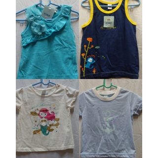 เสื้อเด็กมือ1 ป้าย2y แบรนด์eclat