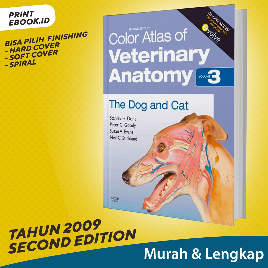 สี Atlas of Veterinary Anatomy เล่ม 3